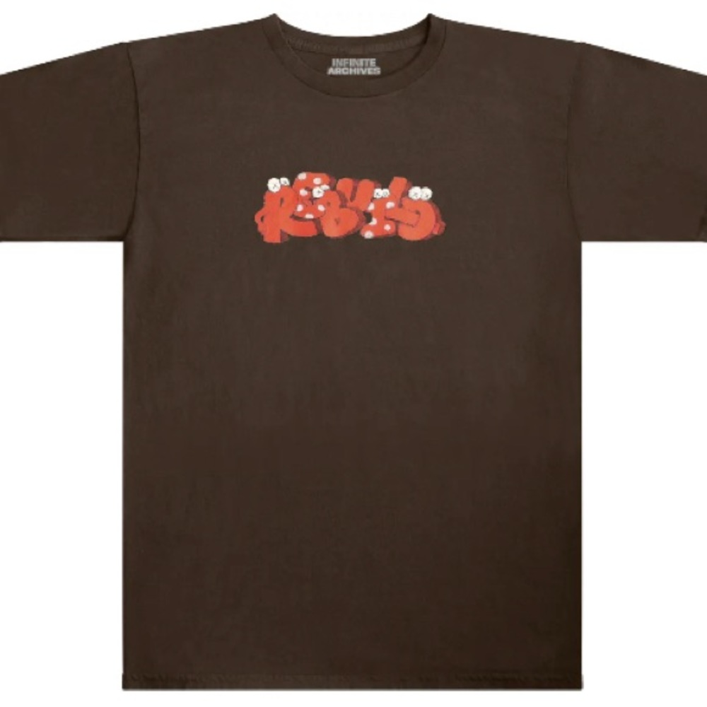 Infinite Archives x KAWS t shirt size L mens.